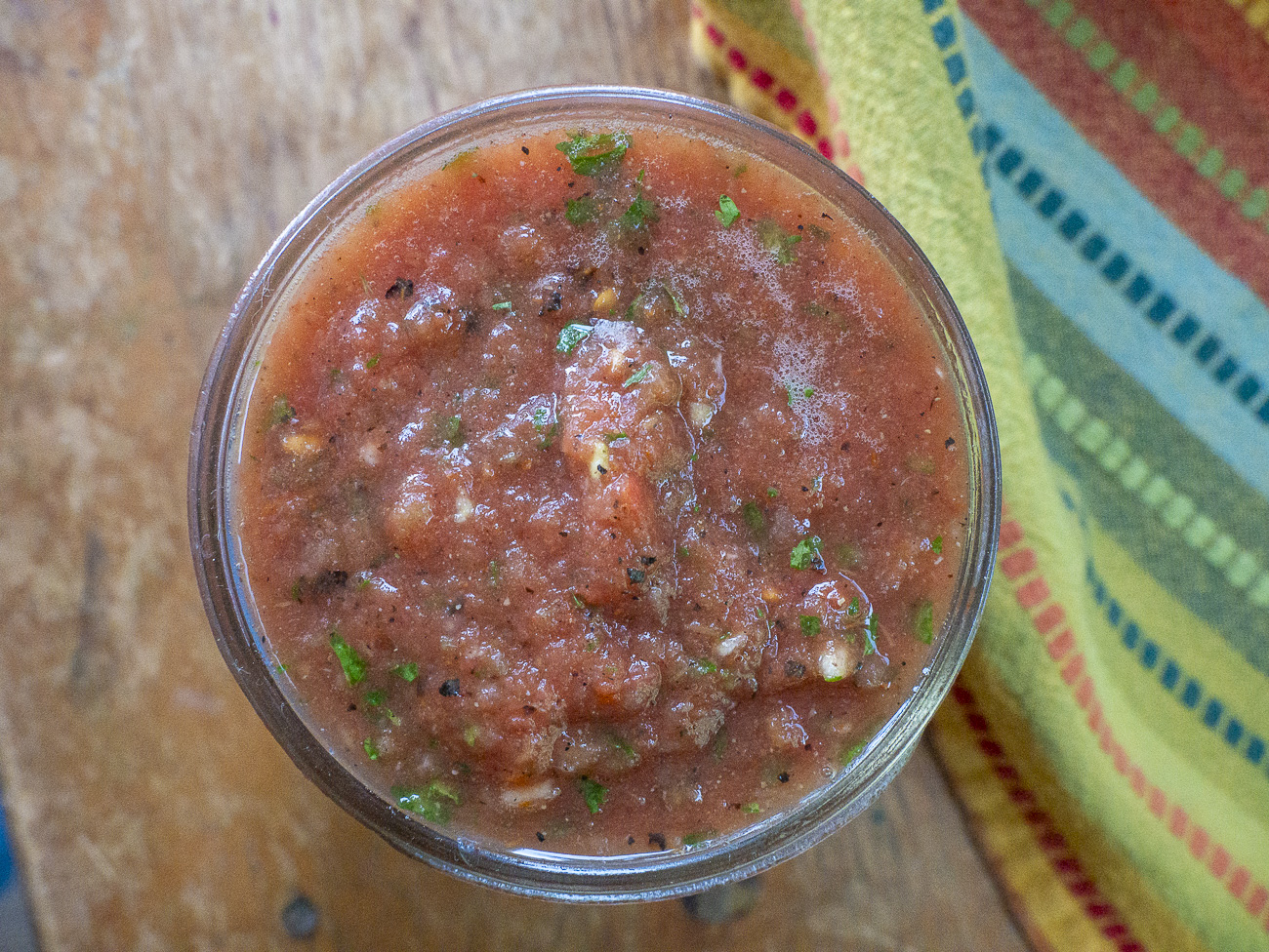 BEST Blender Restaurant Style Salsa Recipe - An Edible Mosaic™