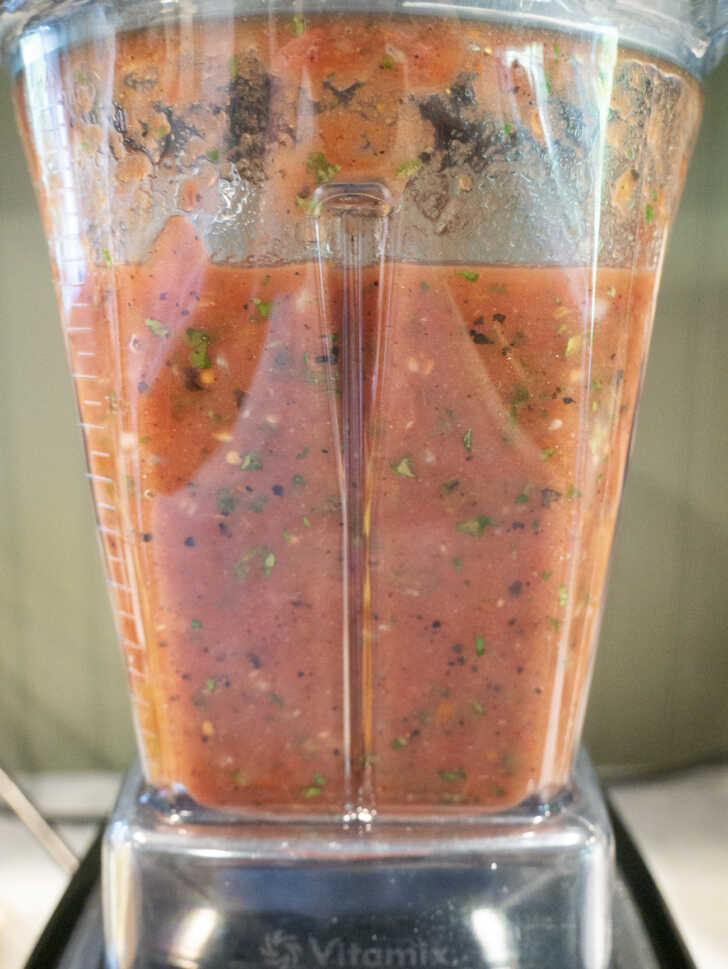 Easy Restaurant-Style Blender Salsa | 12 Tomatoes