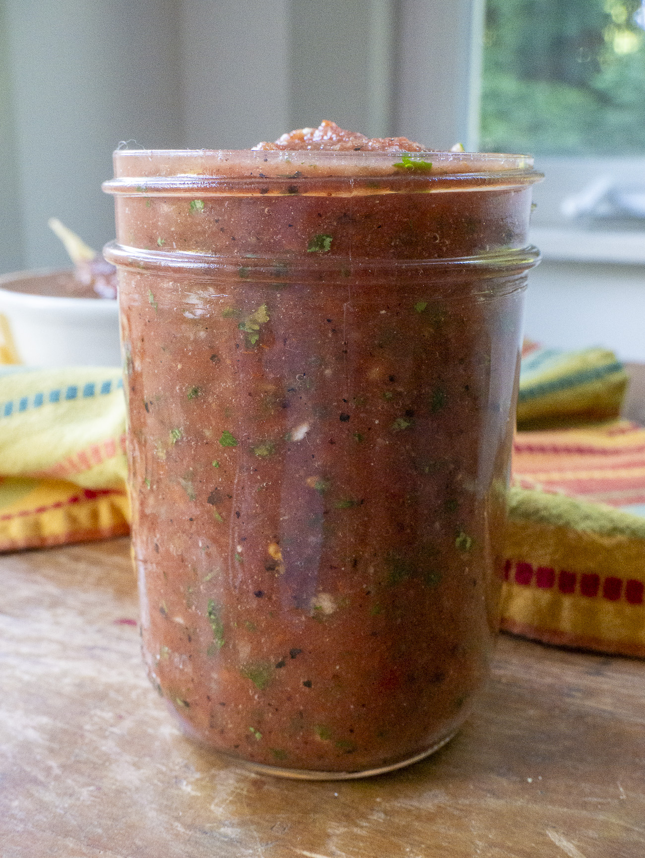 Easy Roasted Tomato Blender Salsa