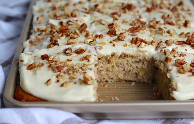 Hummingbird Sheet Cake