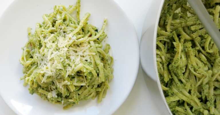 Mint Pesto Pasta