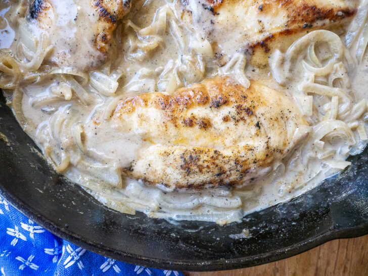 Onion Smothered Chicken 12 Tomatoes