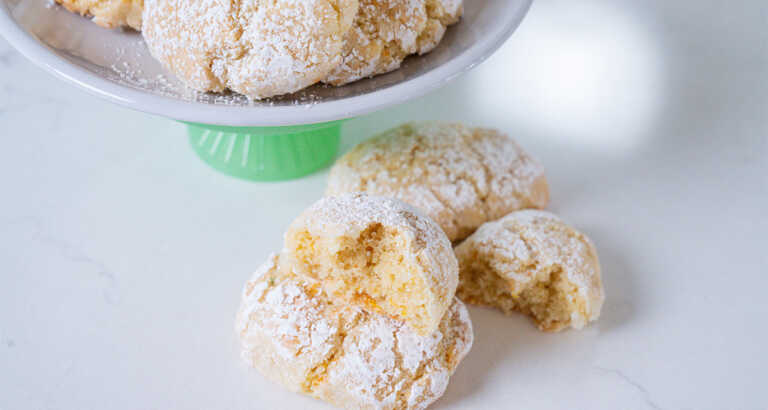 Chewy Ricciarelli Cookies