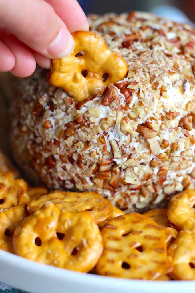 Pecan Blue Cheese Ball 12 Tomatoes