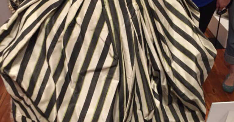 A Classic Halloween Movie Dress Was Colored With Permanent Markers