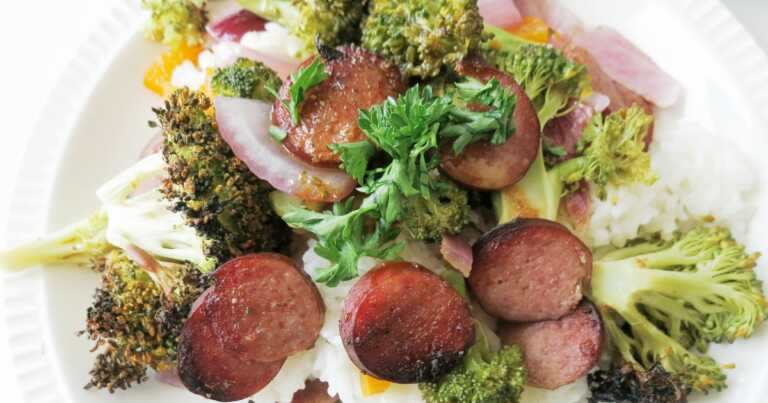 Smoked Paprika Sausage and Veggies