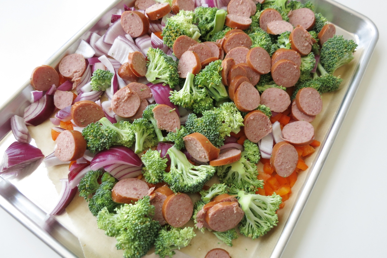 Smoked Paprika Sausage and Veggies