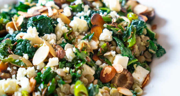 Lentil and Kale Salad