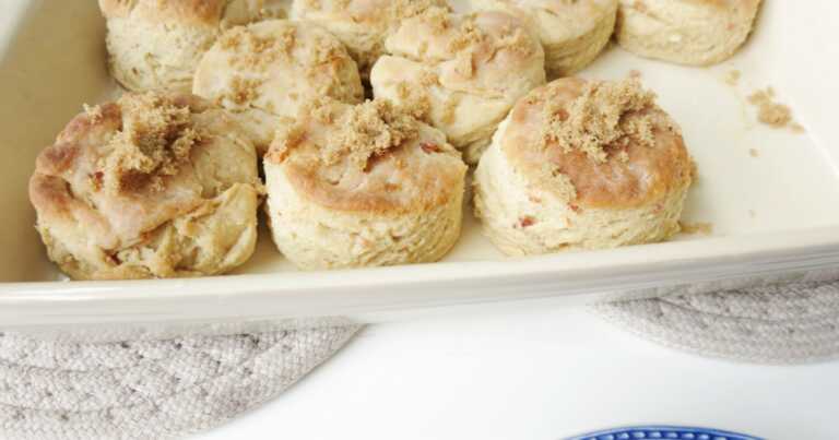 Brown Sugar Bacon Biscuits
