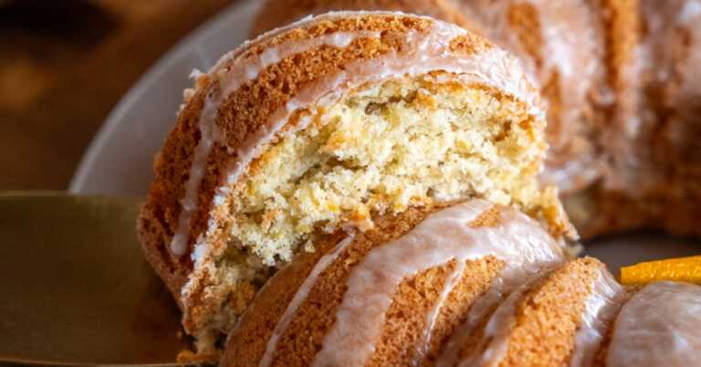 Orange Cardamom Cake
