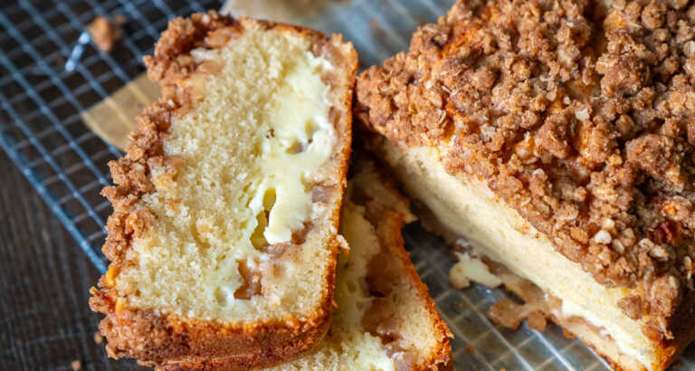 Cream Cheese Apple Crisp Bread