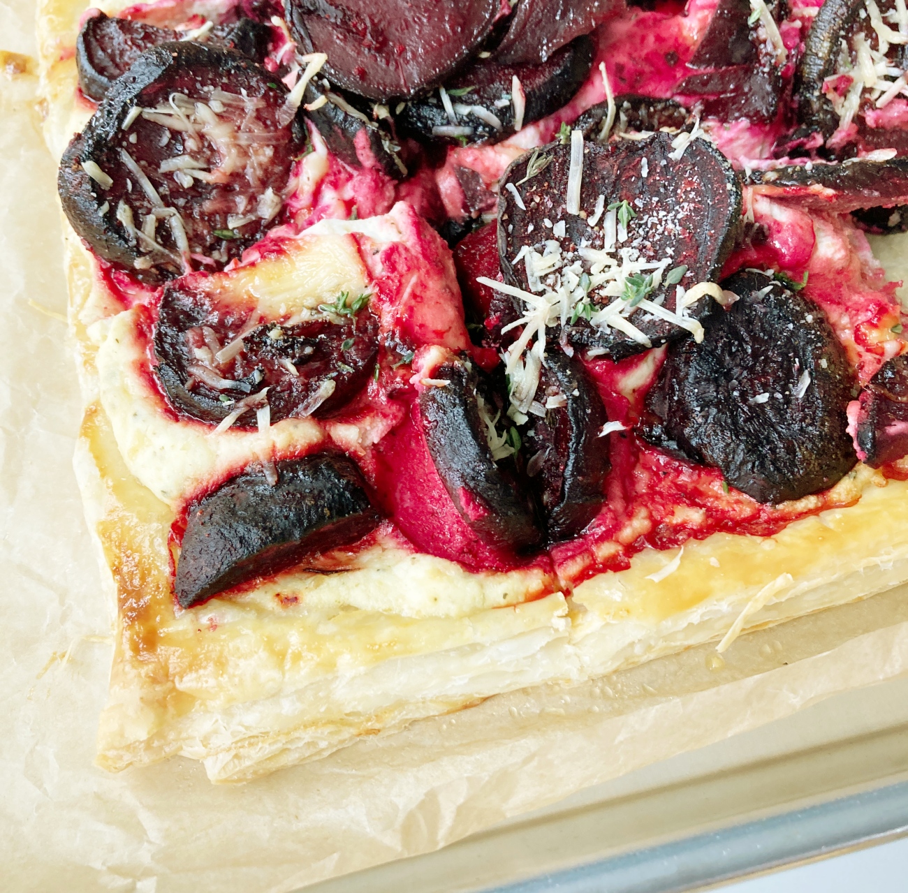 Ricotta Beet Tart
