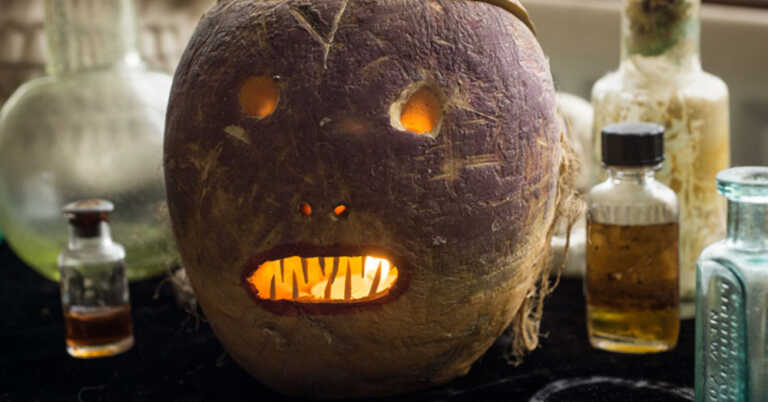 Carving Turnips? How Pumpkins Became The Face Of Halloween