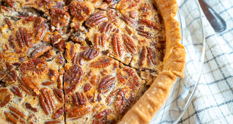 Condensed Milk Pecan Pie