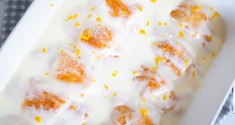 Orange Sour Cream Rolls