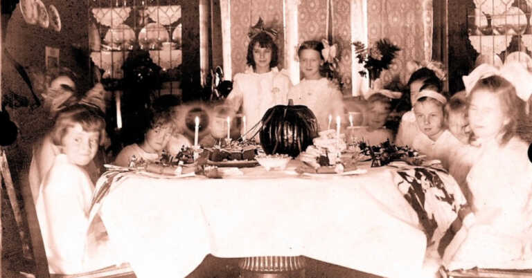 What Did Halloween Parties Look Like 100 Years Ago?