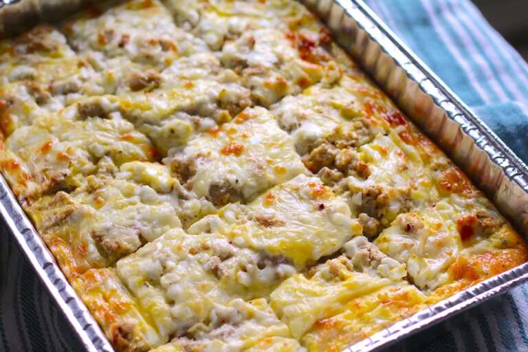 Turkey & Sweet Potato Breakfast Bake