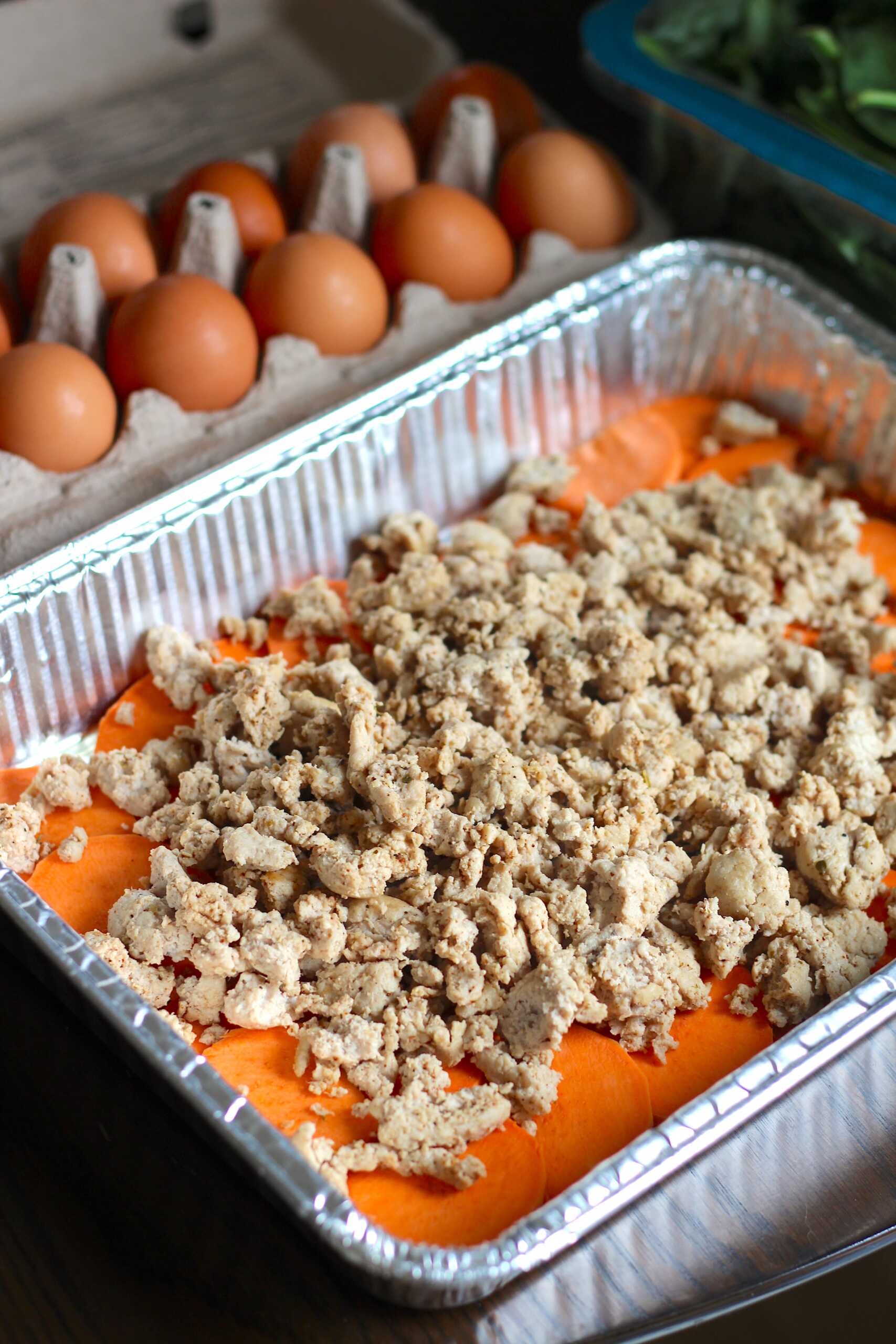 Turkey Sweet Potato Breakfast Bake 2-min