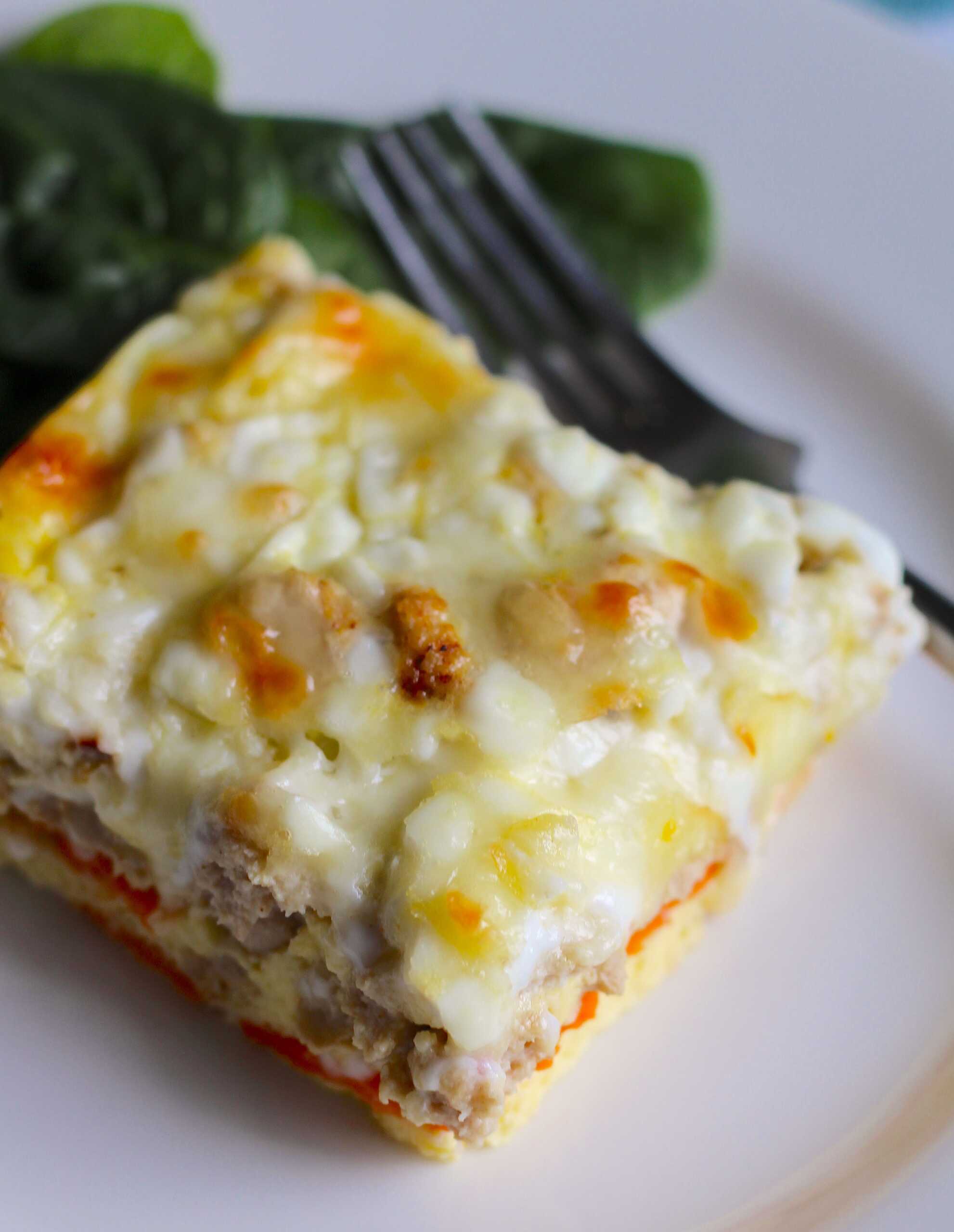 Turkey Sweet Potato Breakfast Bake 9-min