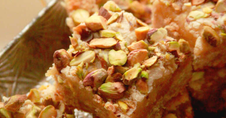 Pistachio Almond Bars
