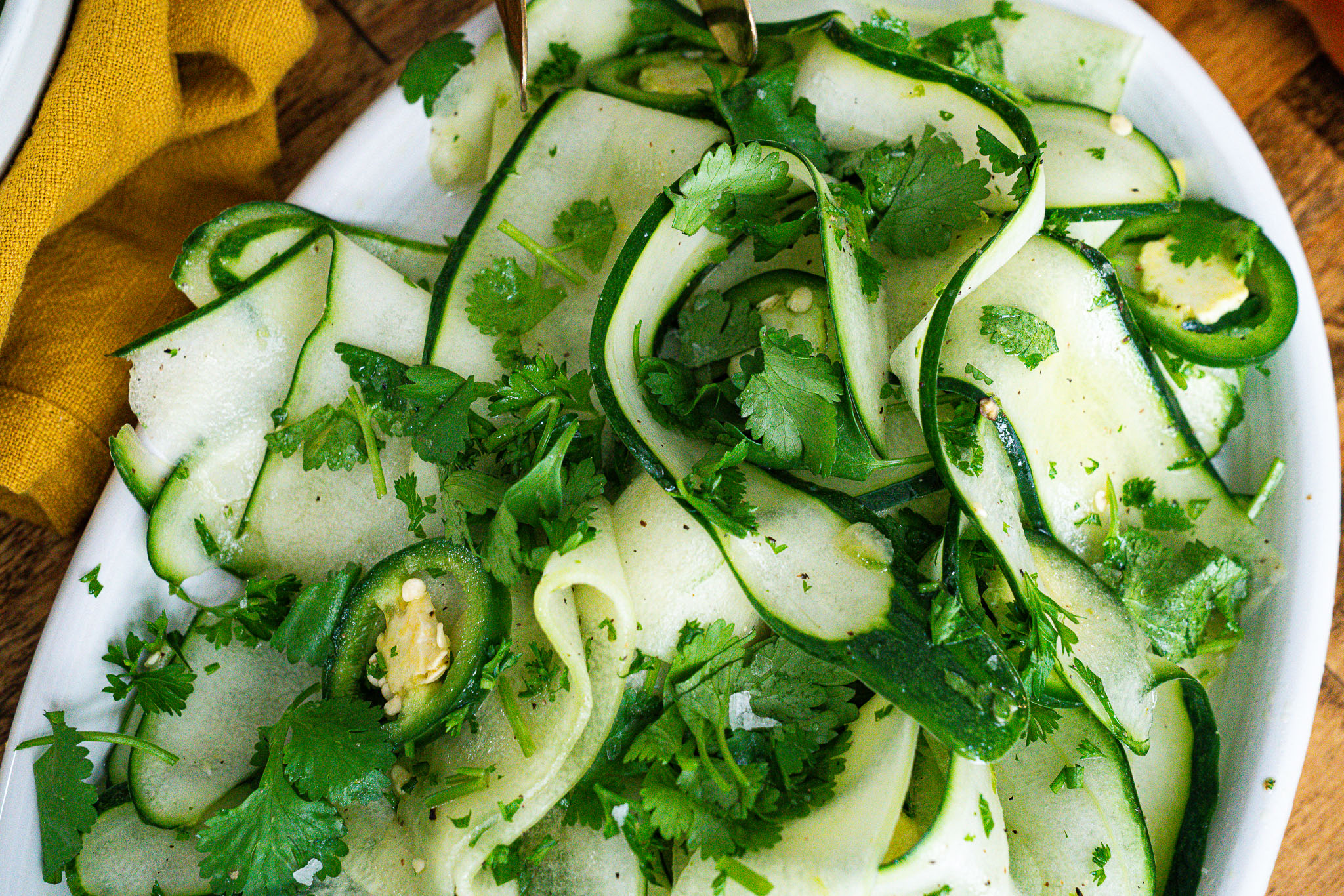 Herby Cucumber Salad