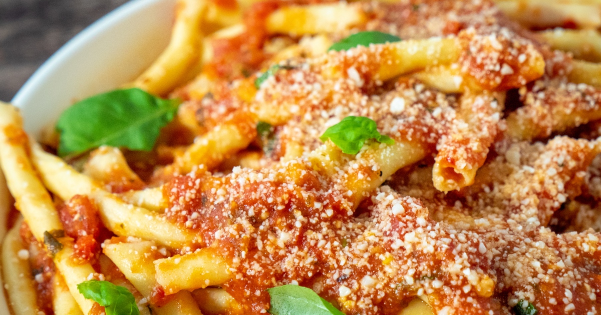 Handmade Cavatelli Pomodoro