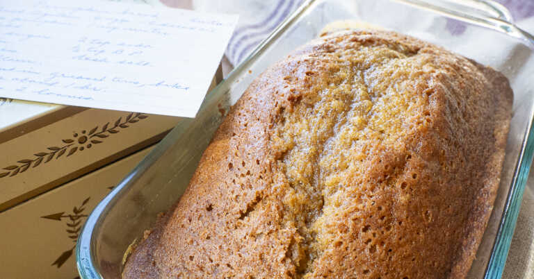 Recipe Tin Project: Pumpkin Bread