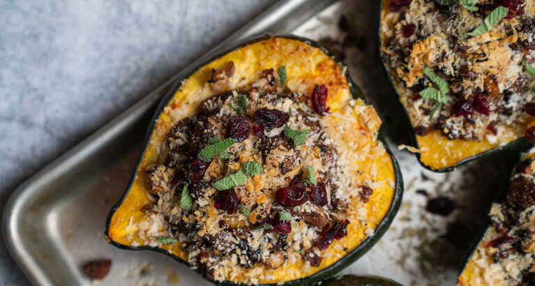 Stuffed Acorn Squash