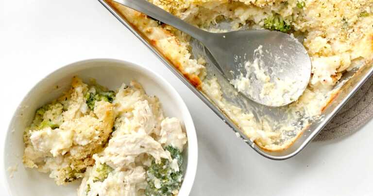 Buffalo Chicken Ranch Casserole
