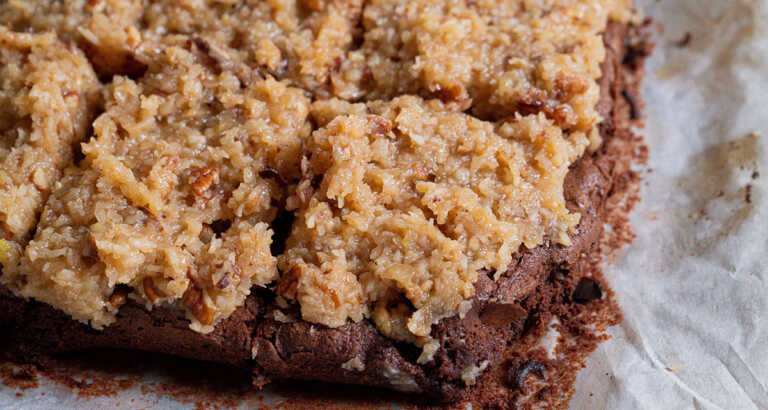 German Chocolate Brownies