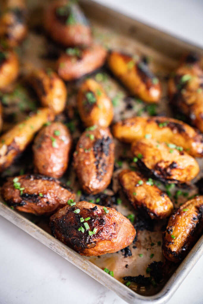 Honey Mustard Roasted Potatoes 12 Tomatoes