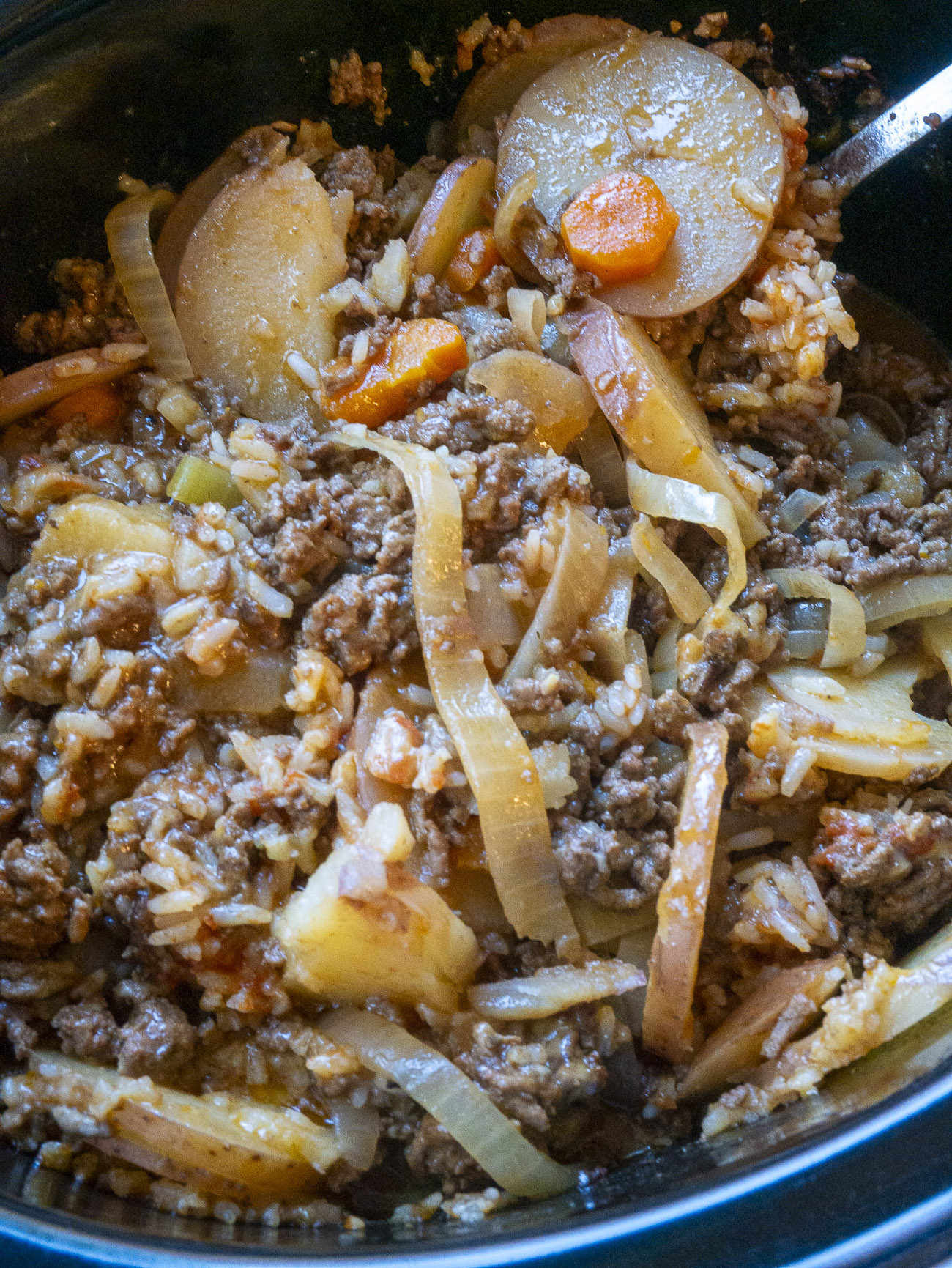 Kitchen Sink Crockpot Casserole - Family Fresh Meals