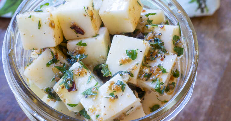 Marinated Cheese Appetizer