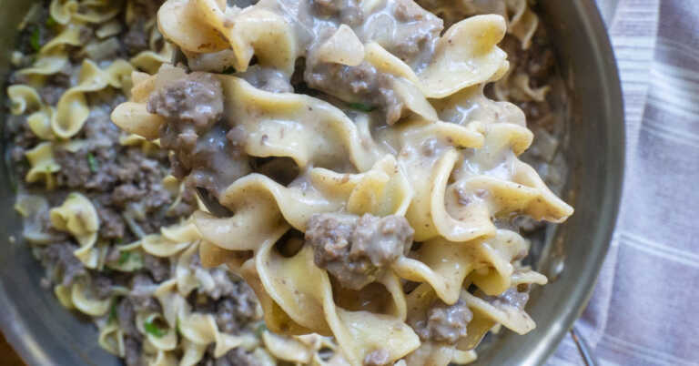 Easy Beef and Noodles