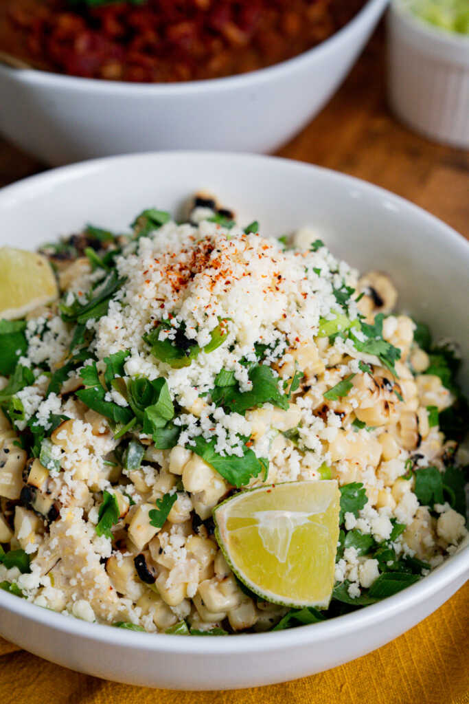 Grilled Corn Esquites 12 Tomatoes