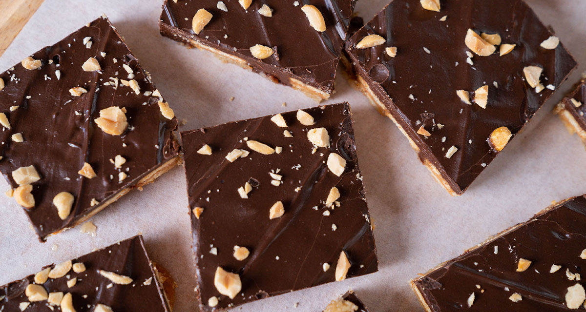 Peanut Butter Bits Cracker Candy -image