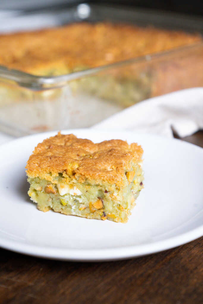 Pistachio Blondies 12 Tomatoes