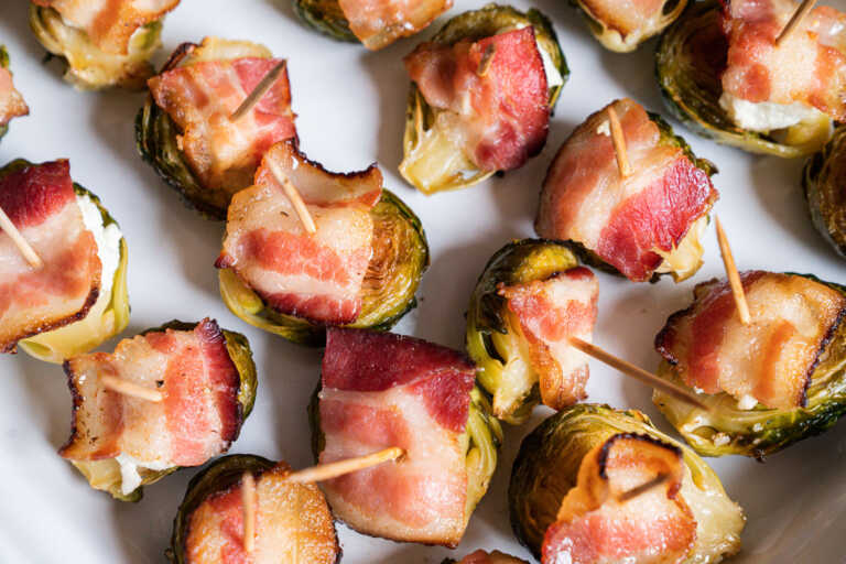 Bacon Brussels Sprout Bites