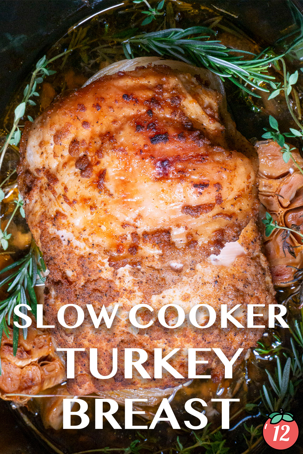 Slow Cooker Turkey Breast (Bone-In) - Plain Chicken