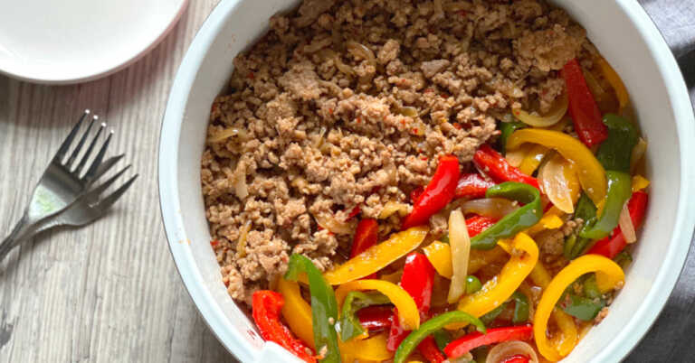 Ground Beef Fajitas