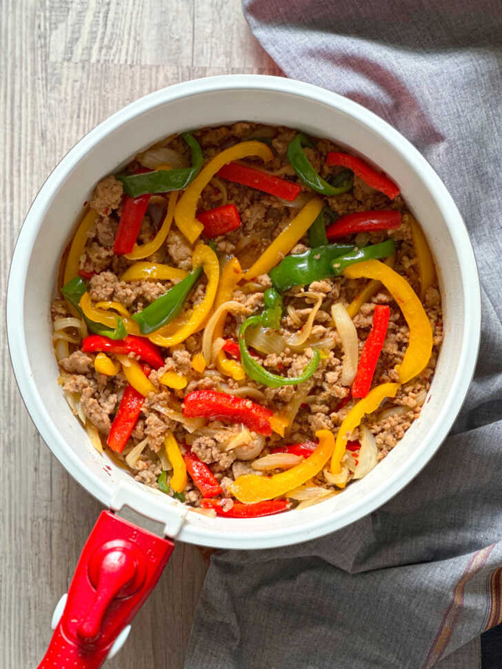 Ground Beef Fajitas 12 Tomatoes