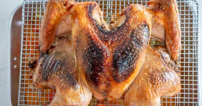 Roasted Spatchcock Turkey