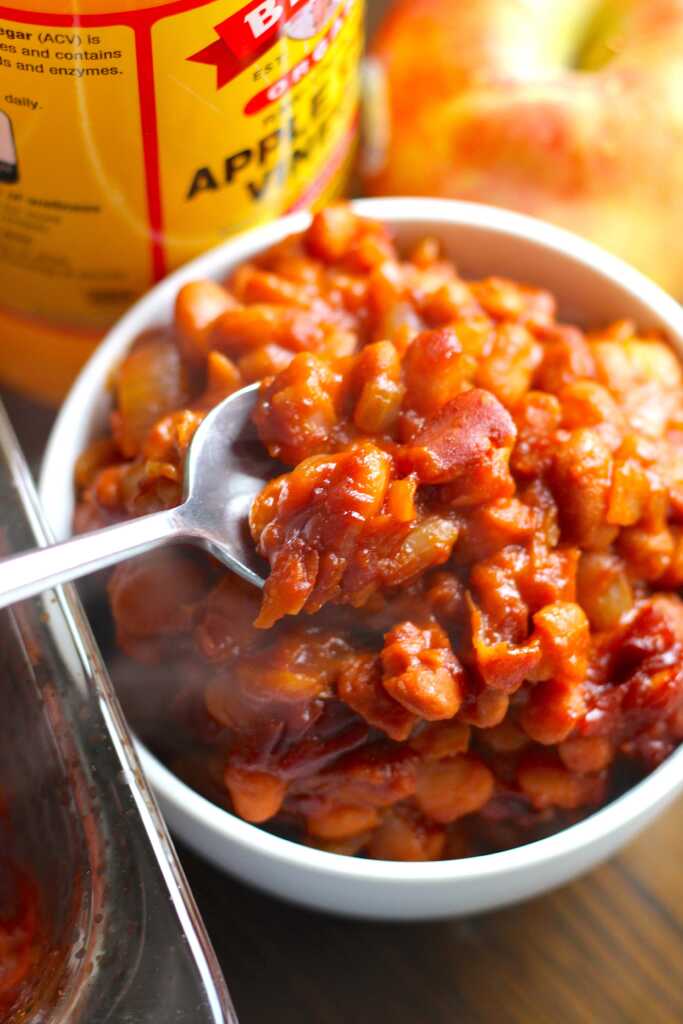 Apple Cider Baked Beans 12 Tomatoes