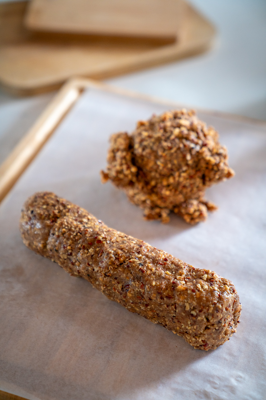 Nana's 3-Ingredient Pecan Log - Southern Bite