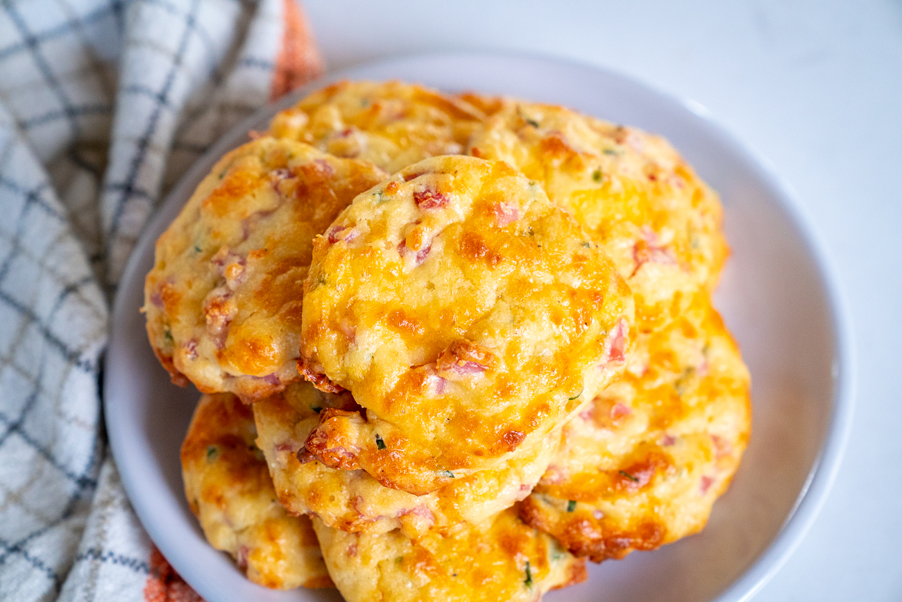 Keto Ham and Cheese Bites