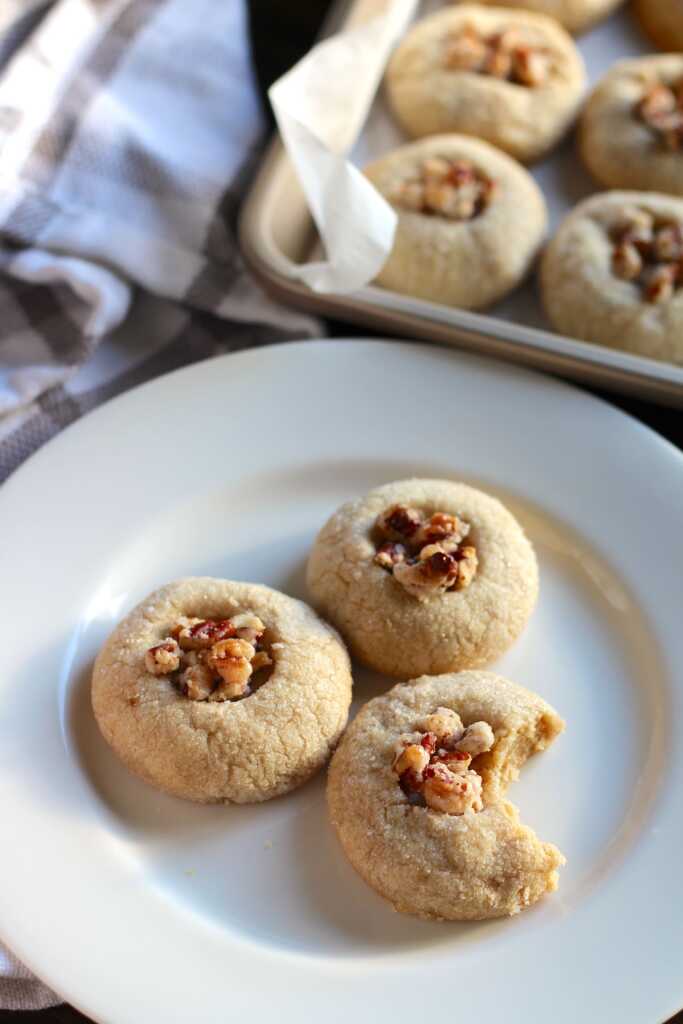 Pecan Thumbprint Cookies | 12 Tomatoes