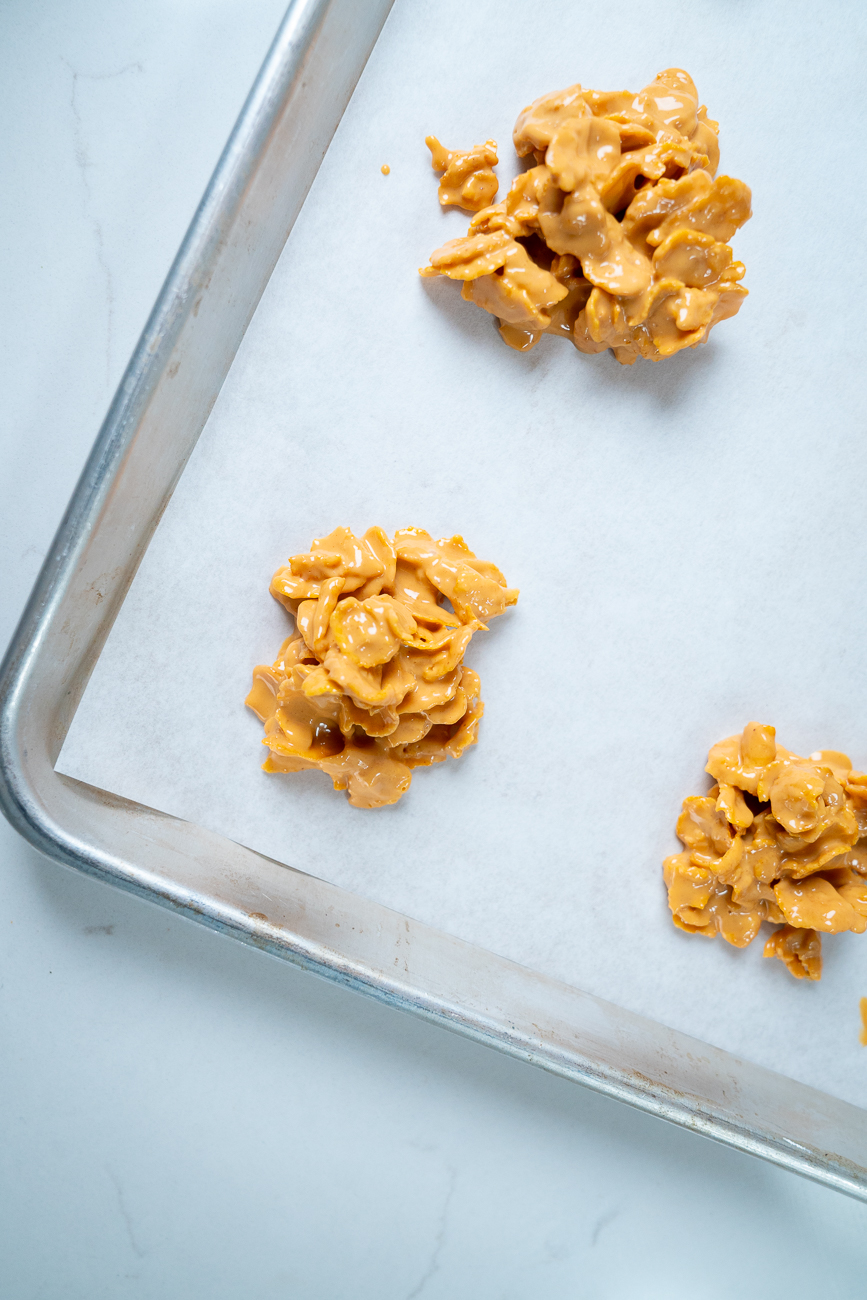 Butterscotch Cornflake Crunchies