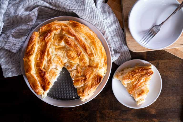Bosnian Cheese Pie