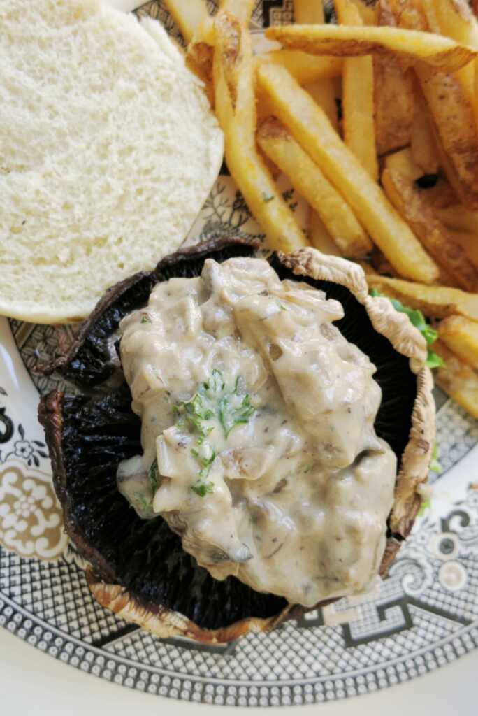 Beef Stroganoff Burgers 12 Tomatoes
