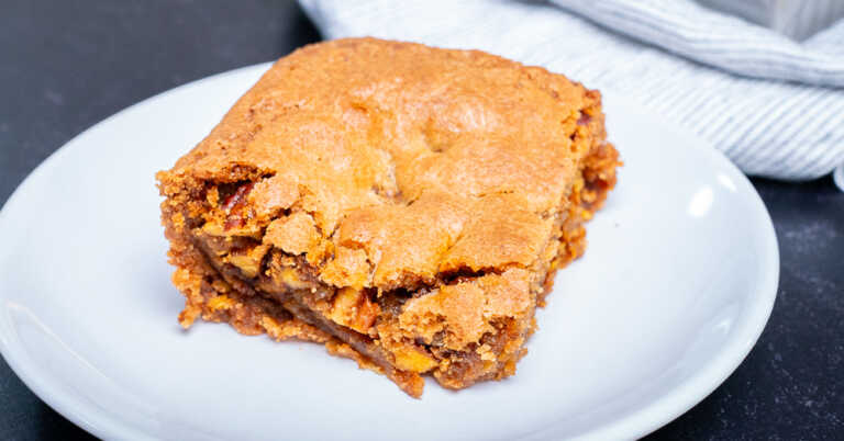 Smoked Maple Blondies